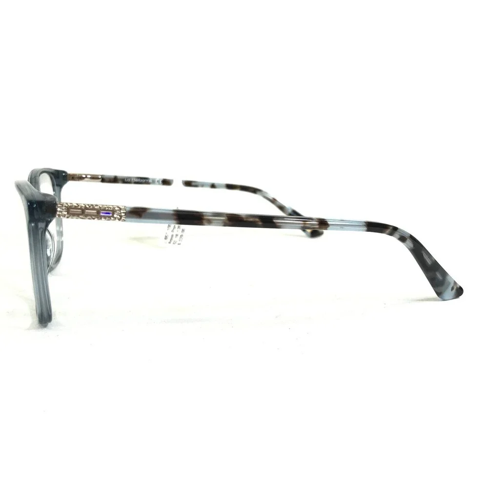 Liz Claiborne Eyeglasses Frames L657 E1N Clear Blue Brown Tortoise 52-16-135